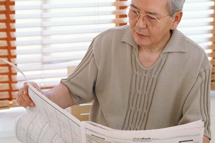 白内障のイメージ写真