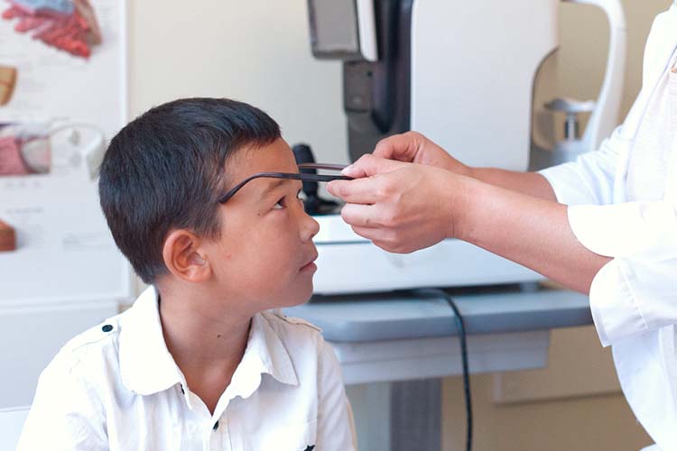 眼鏡処方のメージ写真